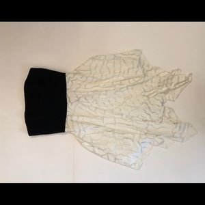 Sachin & Babi Black and White Cocktail Dress